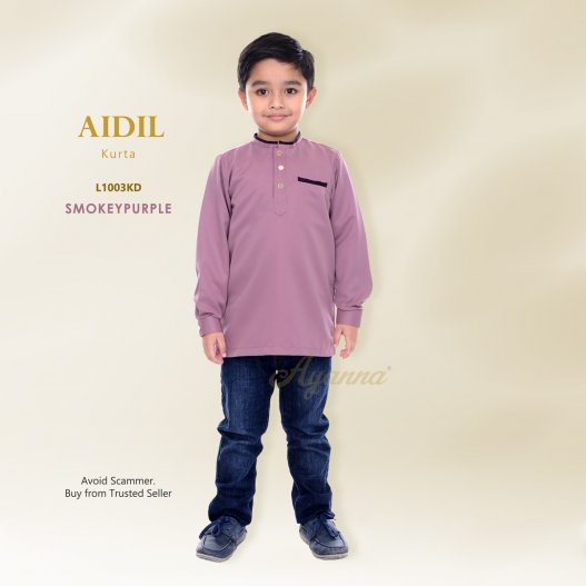 Aidil Kurta L1003KD (SmokeyPurple)