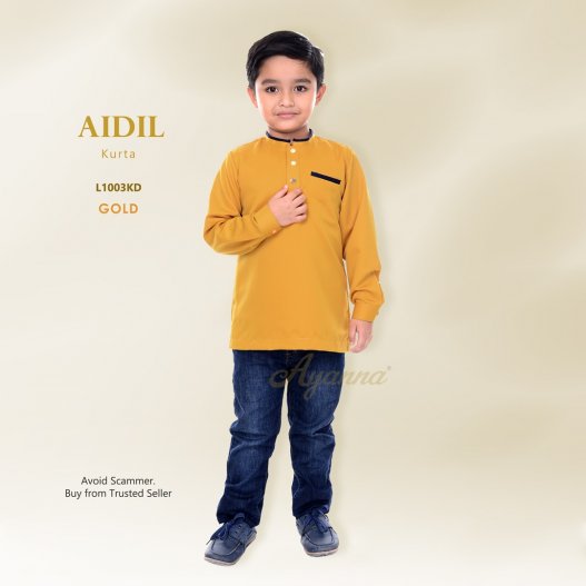 Aidil Kurta L1003KD (MustardGold)