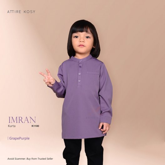 Imran Kurta K1100 (GrapePurple) 