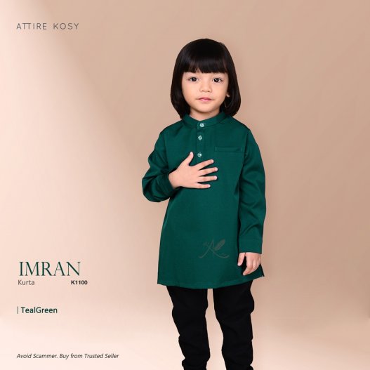 Imran Kurta K1100 (TealGreen)