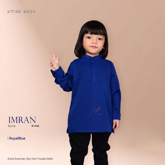 Imran Kurta K1100 (RoyalBlue) 