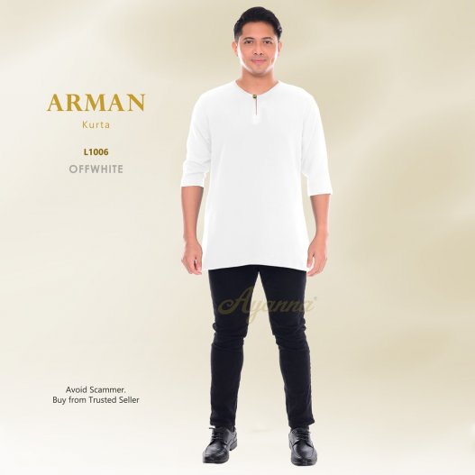 Arman Kurta L1006 (OffWhite)