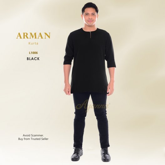 Arman Kurta L1006 (Black)