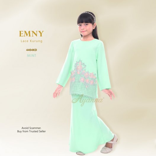 Emny Lace Kurung 4404KD (Mint) 