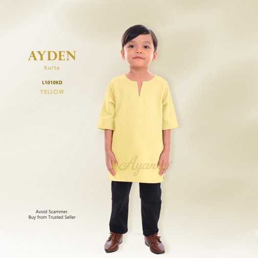 Ayden Kurta L1010KD (Yellow) 