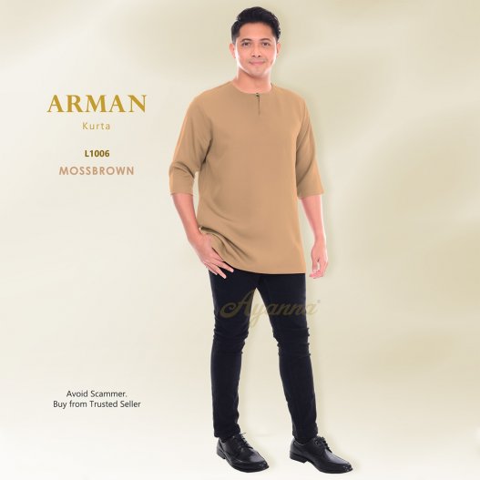 Arman Kurta L1006 (MossBrown)