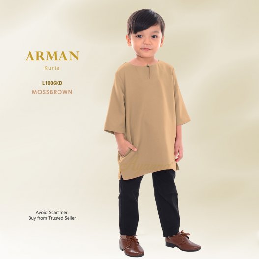 Arman Kurta L1006KD (MossBrown)