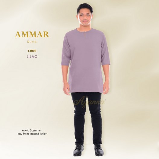 Ammar Kurta L1008 (Lilac)