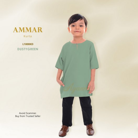 Ammar Kurta L1008KD (DustyGreen)