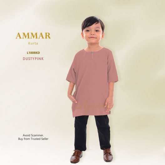 Ammar Kurta L1008KD (DustyPink)