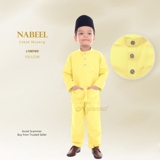 Nabeel Cekak Musang L1007KD (Yellow)